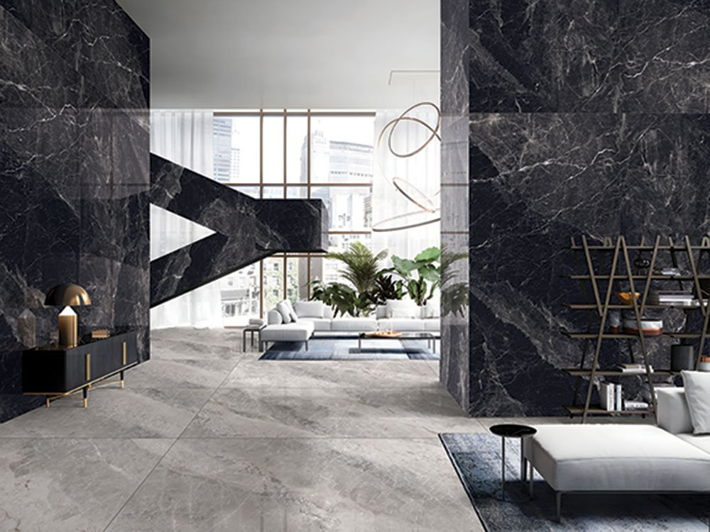 Caspian Stone Grey Vitrified Tile